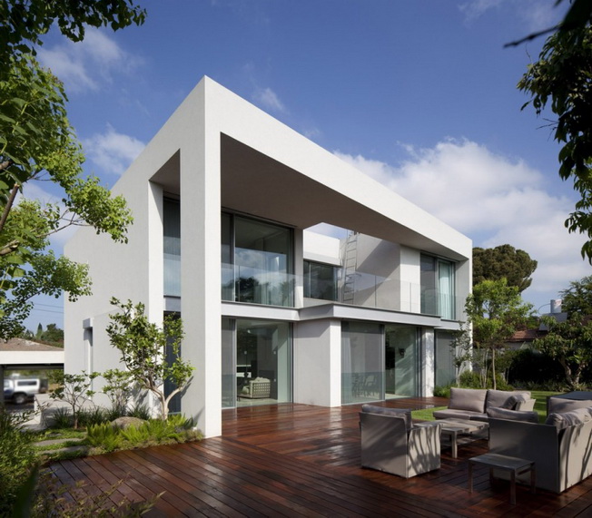CH House autorstwa Domb Architects