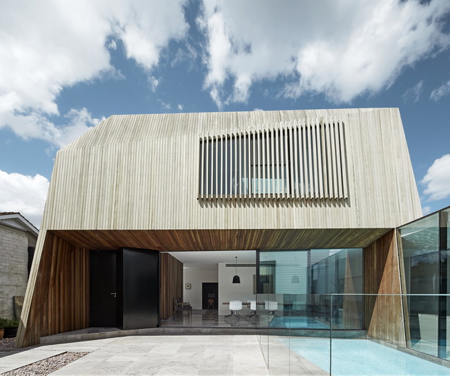 Dom Nr 3 zaprojektowany przez studio Coy Yiontis Architects