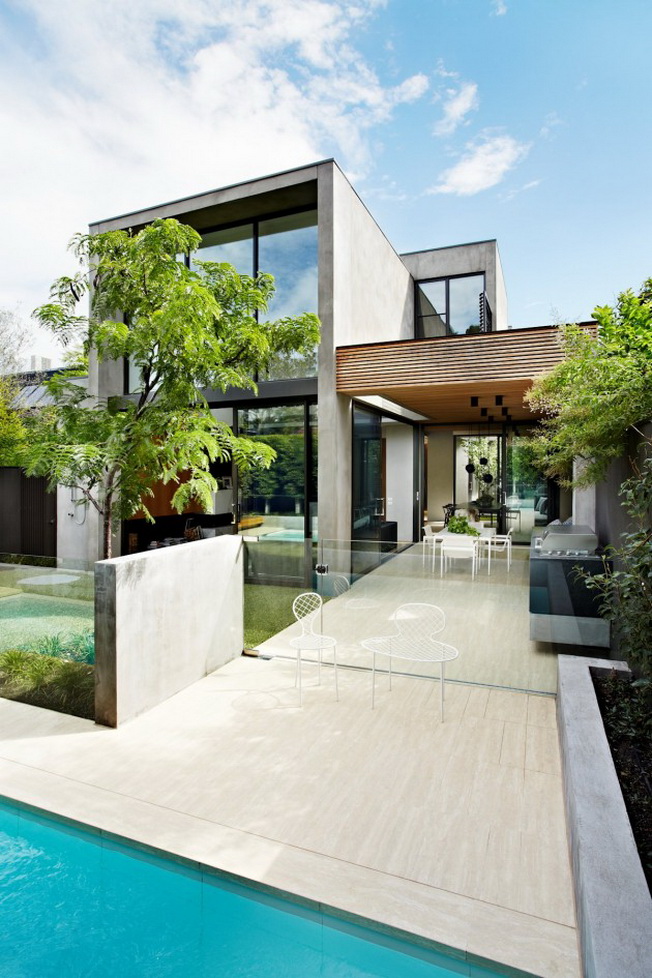 Oban House autorstwa AGUSHI Builders i Workroom Design